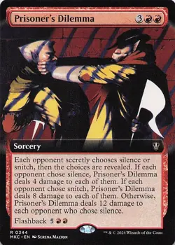 Prisoner's Dilemma (Extended Art) Commander: Murders at Karlov Manor Regular - Image 1