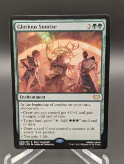 MTG Glorious Sunrise Innistrad: Crimson Vow 200/277 Regular Rare - Image 1