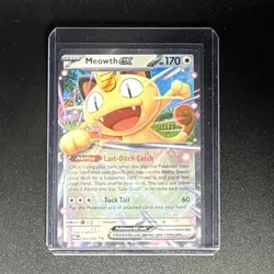Pokemon TCG Meowth EX 062/088 Mega Evolution: Perfect Order - Image 1