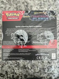Pokemon TCG Mega Evolution Phantasmal Flames Booster Box Sealed - Image 2