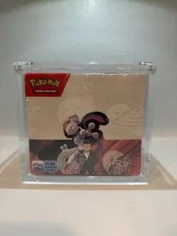 🔥Destined Rivals🔥 Booster Box SEALED Team Rocket w/ Acrylic Case - Pokemon - Image 1