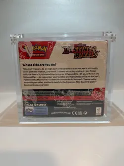 🔥Destined Rivals🔥 Booster Box SEALED Team Rocket w/ Acrylic Case - Pokemon - Image 3