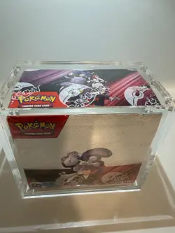 🔥Destined Rivals🔥 Booster Box SEALED Team Rocket w/ Acrylic Case - Pokemon - Image 5