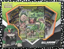 Pokemon TCG Rillaboom V Galar Partners Box Sealed Evolving Skies - Image 1