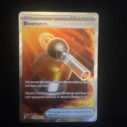 Blowtorch 117/094 Me02: Phantasmal Flames Holo Nm/M Pokemon Card - Image 1