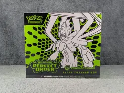 Perfect Order Pokemon Center Elite Trainer Box ETB Mega Evolution Pokemon Tear - Image 1