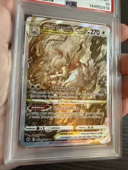 Hisuian Zoroark VSTAR GG56/GG70 FA 2023 Pokemon Crown Zenith PSA 10 Gem Mint - Image 4