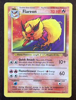 Flareon 19/64 Jolteon 20/64 Vaporeon 28/64Jungle Non Holo Rare LP/NM Pokemon TCG - Image 2