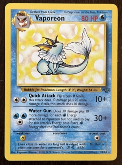 Flareon 19/64 Jolteon 20/64 Vaporeon 28/64Jungle Non Holo Rare LP/NM Pokemon TCG - Image 4