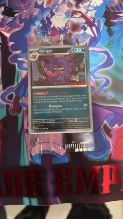 Pokemon Gengar GameStop Promo 050/088 130 HP Mind Jack Regular Pokemon TCG - Image 1
