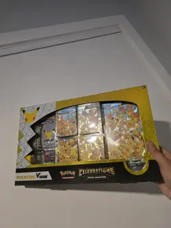Pokemon Celebrations Pikachu V Union Special Collection Box Brand New Sealed - Image 1