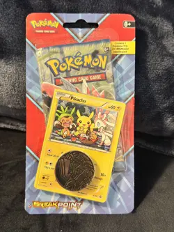 NEW SEALED Pokemon XY Breakpoint Blisters Pikachu XY95 Promo 2016 Checklane MNT! - Image 1