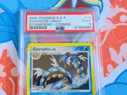 Gyarados - 2008 Pokemon Diamond & Pearl Stormfront #19 - Cosmos Holo - PSA 9 - Image 2