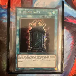 MZMU-EN023 Illusion Gate Secret Rare YuGiOh! NEW - Image 1
