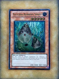 Yugioh Naturia Bamboo Shoot DREV-EN029 Ultimate Rare 1st Ed NM - Image 1