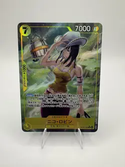 Nico Robin (Alt Art) OP15-109 R Adventure on KAMI's Island ONE PIECE Japanese NM - Image 1