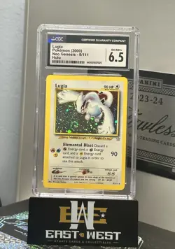 Lugia Neo Genesis 9/111 Holo Rare CGC 6.5 Pokemon TCG Card English 2000 - Image 1
