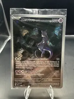 Pokemon TCG Mewtwo Black Star Promo Card SV 052 Sealed B - Image 1