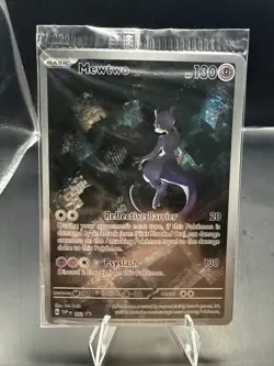 Pokemon TCG Mewtwo Black Star Promo Card SV 052 Sealed B - Image 2