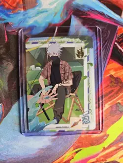 Kakashi Hatake NRV01-PU-004L4 English Naruto Kayou Card Heavens Scroll NM - Image 1