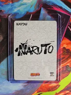 Kakashi Hatake NRV01-PU-004L4 English Naruto Kayou Card Heavens Scroll NM - Image 2