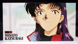 Misato - NO.45 - 1997 Neon Genesis Evangelion CARDDASS MASTERS WIDE CARD - Image 1