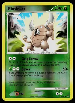 Pokemon Card - Pinsir Supreme Victors 75/147 Uncommon Reverse Holo - Image 1