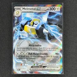 Melmetal EX - 153/197 - Double Rare - Obsidian Flames - Pokemon Card - NM/M - Image 1