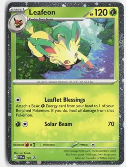 Leafeon - (Cosmos Holo) Promo SV: Scarlet & Violet Promo Cards 170 NM Holo - Image 1