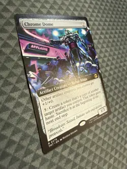 MTG Chrome Dome #0276 Extended Art Rare Teenage Mutant Ninja Turtles (TMT) - Image 2