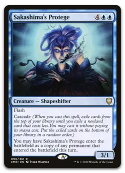 Sakashima's Protege #90 (LP) Commander Legends CMR Magic MTG - Image 1