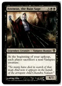 MTG Anowon, the Ruin Sage - Worldwake Moderately Played English - Image 1