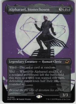 MTG TCG Alpharael, Stonechosen (Borderless) M Edge of Eternities 292 - Image 1