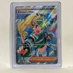 Emcee's Hype Pokemon Destined Rivals 220/182 Near Mint - Image 2