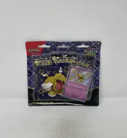 Pokemon TCG Paldean Fates Greavard 3-Pack Tech Sticker Collection - Image 1