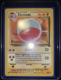 Electrode - Rare pokemon card - nonholo - 18/64 - Jungle - very good condition - Image 4
