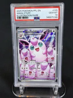 Pokemon Phantasmal Flames Wigglytuff 105/094 PSA 10 GEM MINT - Image 1