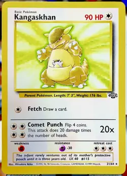 NM-MT 🔥 Pokemon Jungle Kangaskahn 21/64 Non Holo - Image 1