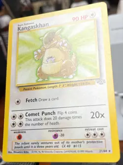 NM-MT 🔥 Pokemon Jungle Kangaskahn 21/64 Non Holo - Image 4