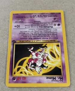 Pokemon TCG Mr. Mime 22/64 Jungle Non-Holo Rare - Image 4