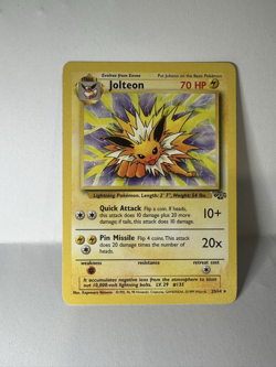 1999 Pokemon Jungle Jolteon 20/64 - Rare Non-Holo - NM/Mint - WOTC Vintage - Image 3