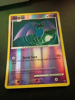 Pokemon Card - Zubat Supreme Victors 133/147 Common Reverse Holo Nm/Lp - Image 1