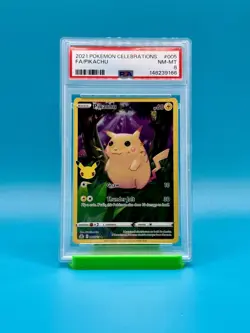 PSA 8 - 2021 Pokemon Celebrations Pikachu #005 - Image 1