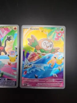 Pokemon First Partner Illustration Collection Series 1| Alolan GEN 7 Starters - Image 4