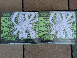 Mega Evolution-Perfect Order Pokemon Center Elite Trainer Box PKC ETB IN-HAND 2 - Image 1