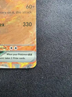 (MISCUT) 2023 Pokemon TCG Charizard ex 006/165 SV151 (MEW) ERROR - Image 4