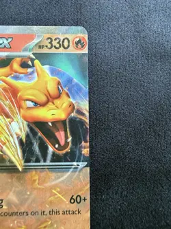 (MISCUT) 2023 Pokemon TCG Charizard ex 006/165 SV151 (MEW) ERROR - Image 5