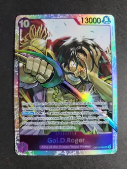 Gol D Roger OP13-064 SR Super Rare One Piece Carrying on His Will - Image 1
