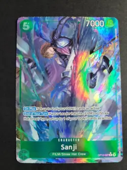 Sanji (Alternate Art) OP13-027 Rare One Piece Carrying on His Will - Image 1