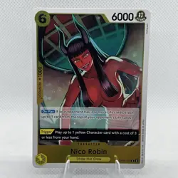 One Piece Nico Robin OP09-107 Emperors in the New World Rare Foil - Image 1